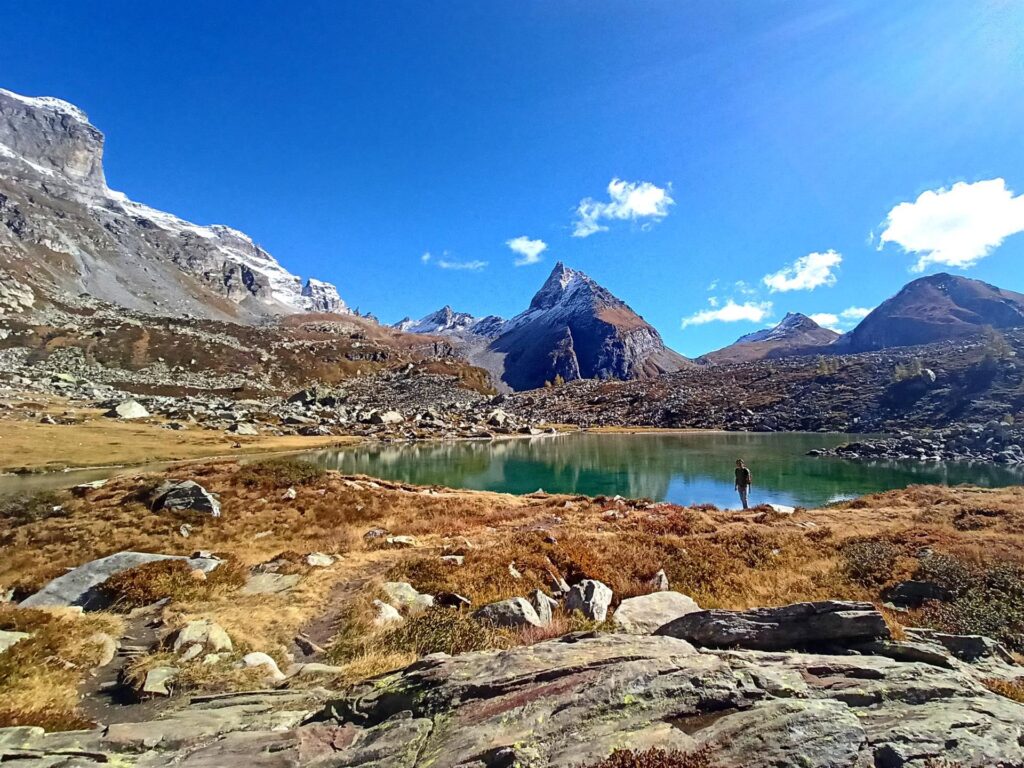 fino ad arrivare al Lago Bianco: spettacolo!