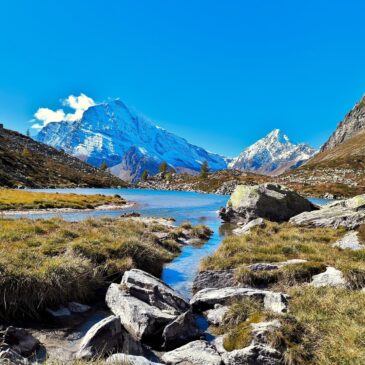 Alpe Veglia: Anello del Lago Bianco in veste quasi autunnale