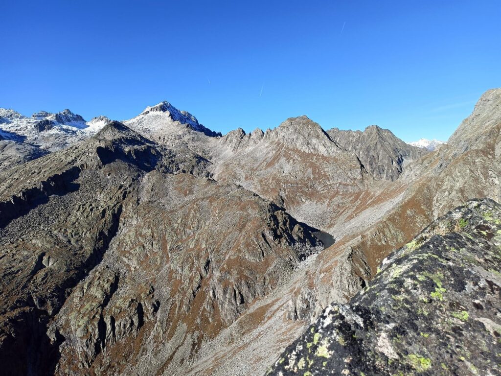 Siamo ormai all&#039;ultima sosta poco sotto la vetta del gendarme
