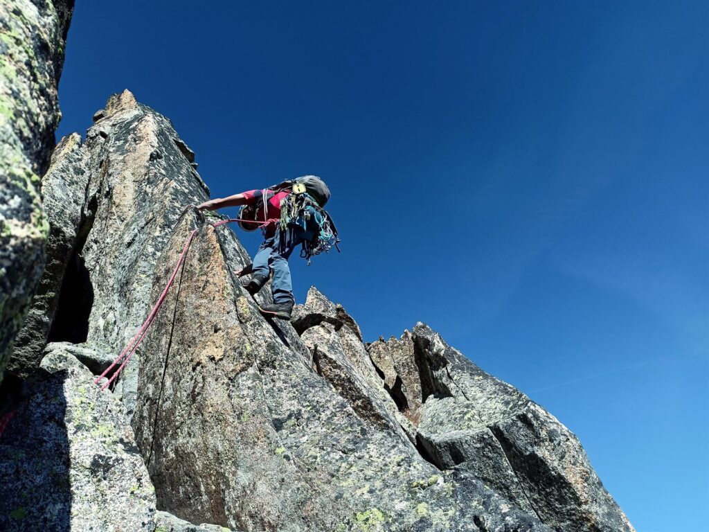 divertenti punti di arrampicata non sempre obbligatori