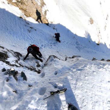 Monte Baldo – Cima Telegrafo, Canalone Osanna (Osanna eh!)