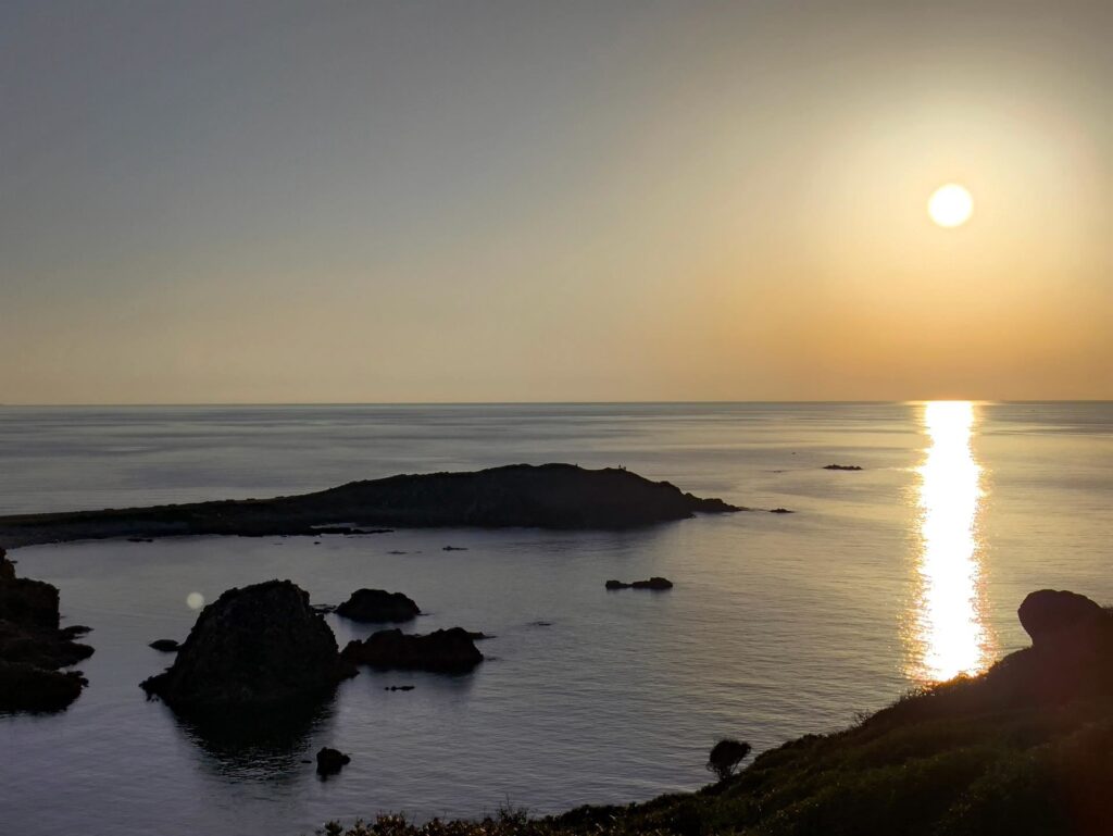 e per finire, il solito tramonto da urlo dell&#039;ovest
