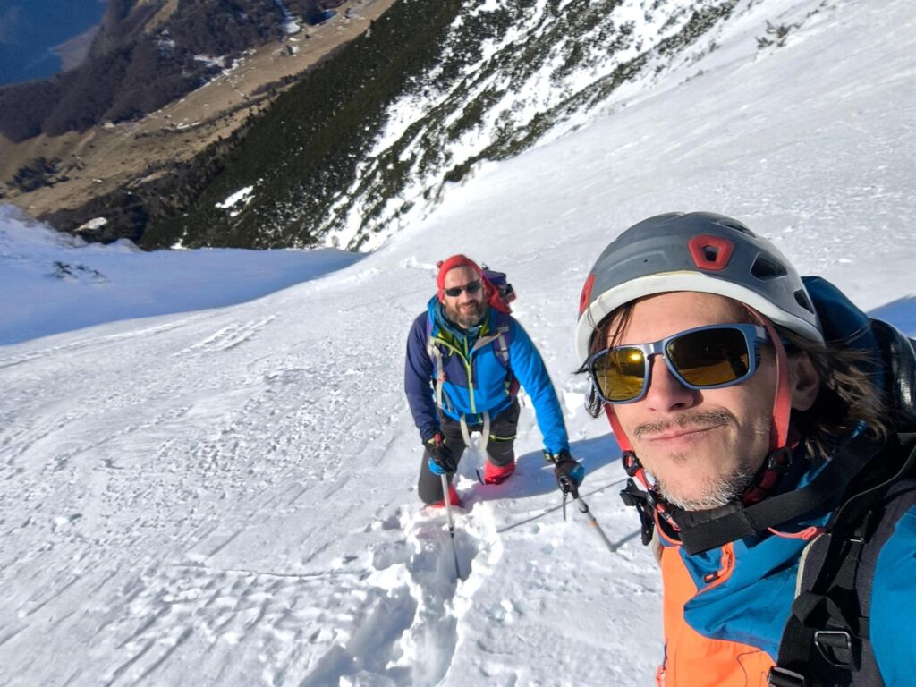 Selfone col Niggah prima di uscire sulla via normale