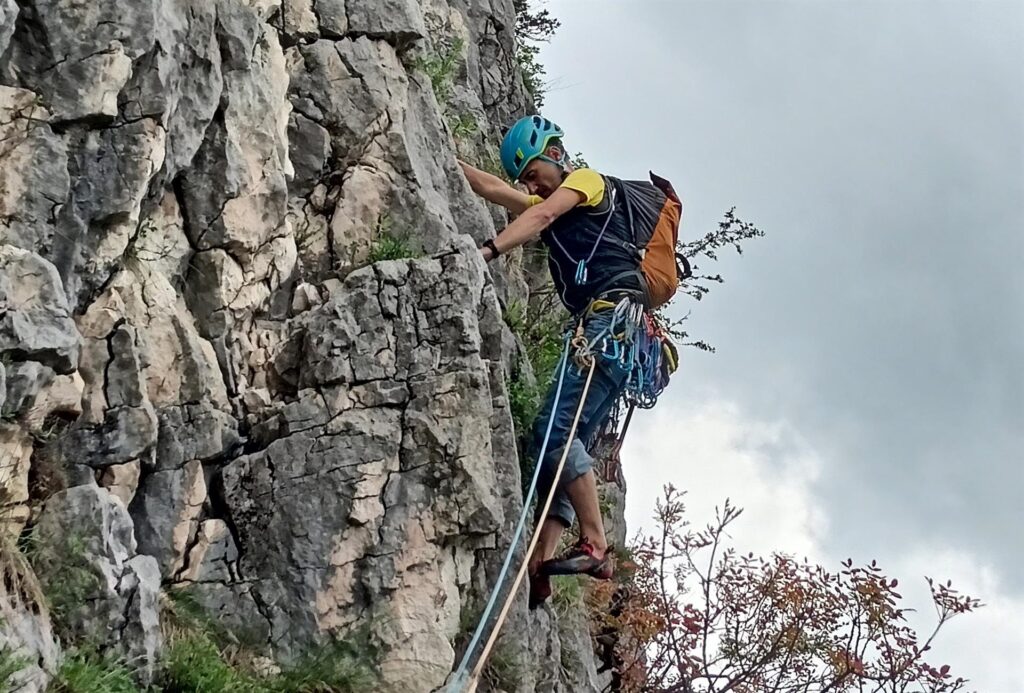 Paolino in traverso all&#039;inizio del quarto tiro