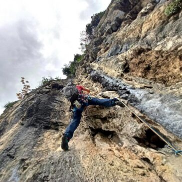 Via Balla sui buchi – Salto del Faraone – Tessari