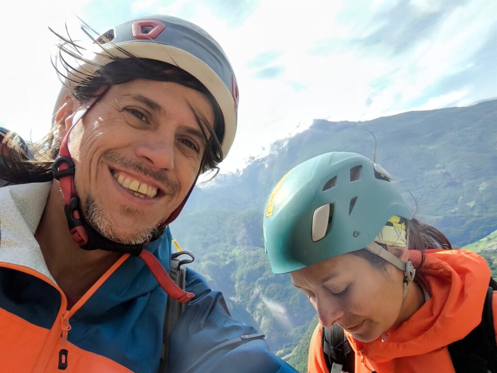 Selfie di vetta soddisfatti!