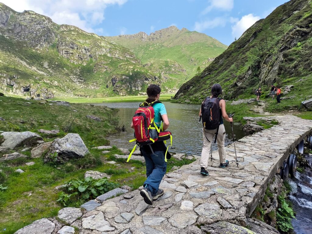proprio sopra le cascate c&#039;è il lago