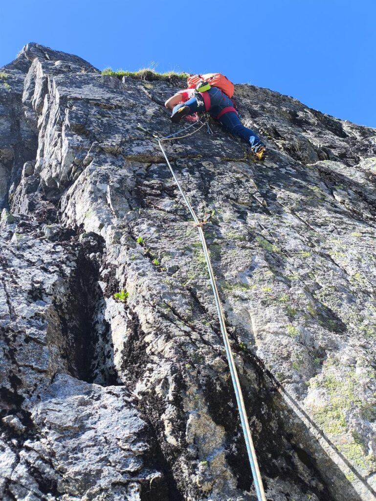 Erica sul primo tiro di quella che crediamo essere Viola Souvenir. In realtà probabilmente è solo un monotiro