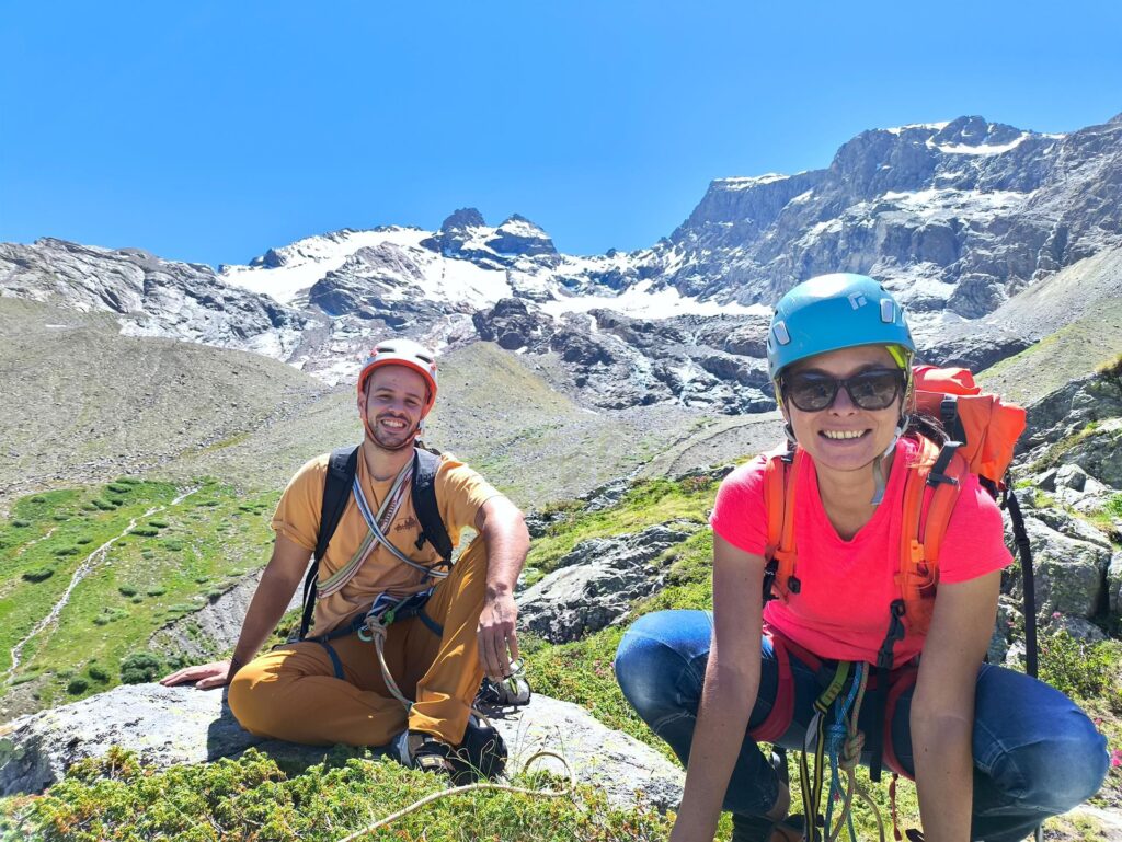Andre e Erica al termine della nostra prima vietta!