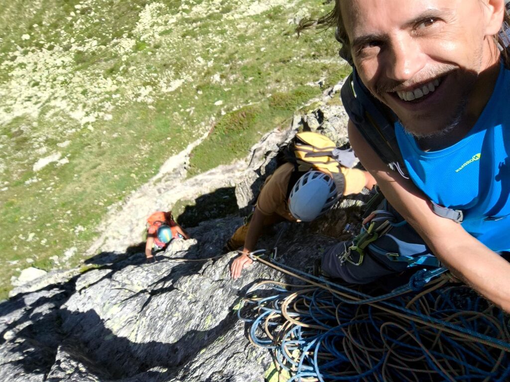 Gab fa sicura a Andre e Erica sul primo tiro della seconda via