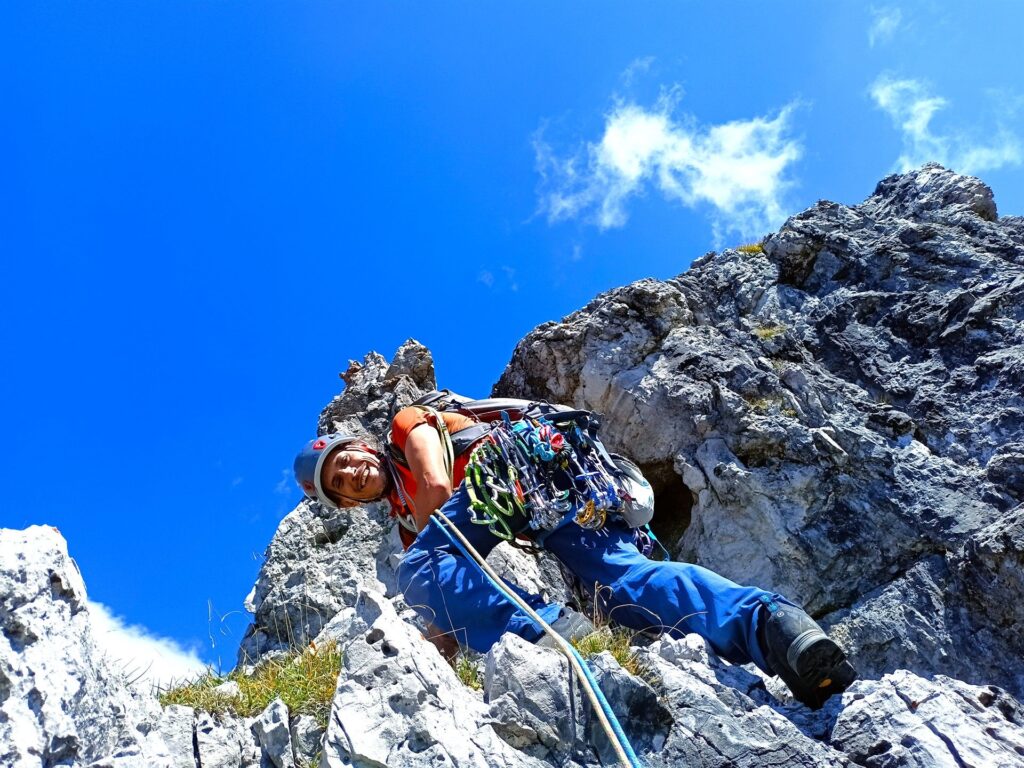 Gabri sull&#039;ultimo tiro, poco sopra la sosta
