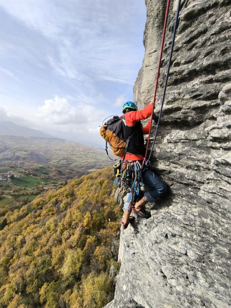 Paolino all&#039;attacco del traverso del terzo tiro