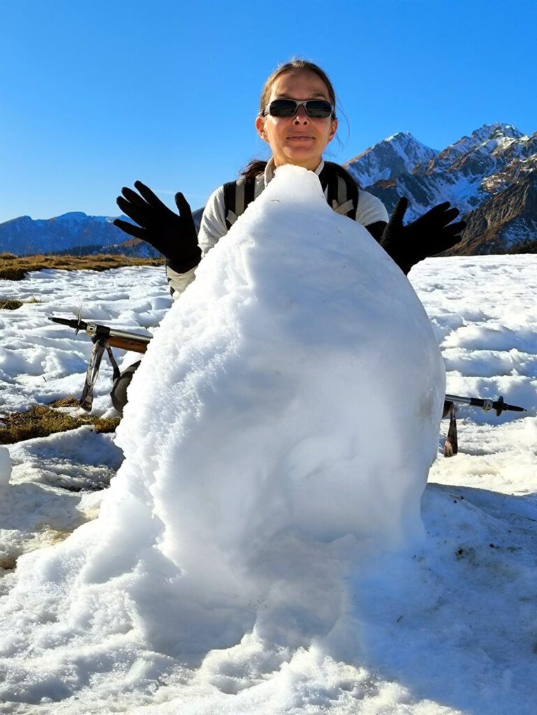 Ed ecco a voi la pupazza di neve!! :P Ed ecco a voi la pupazza di neve!! :P