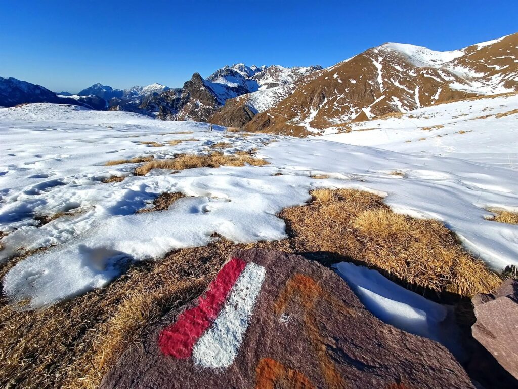 Vista del gruppo del 3 Signori dal Colletto del Monte Avaro Vista del gruppo del 3 Signori dal Colletto del Monte Avaro