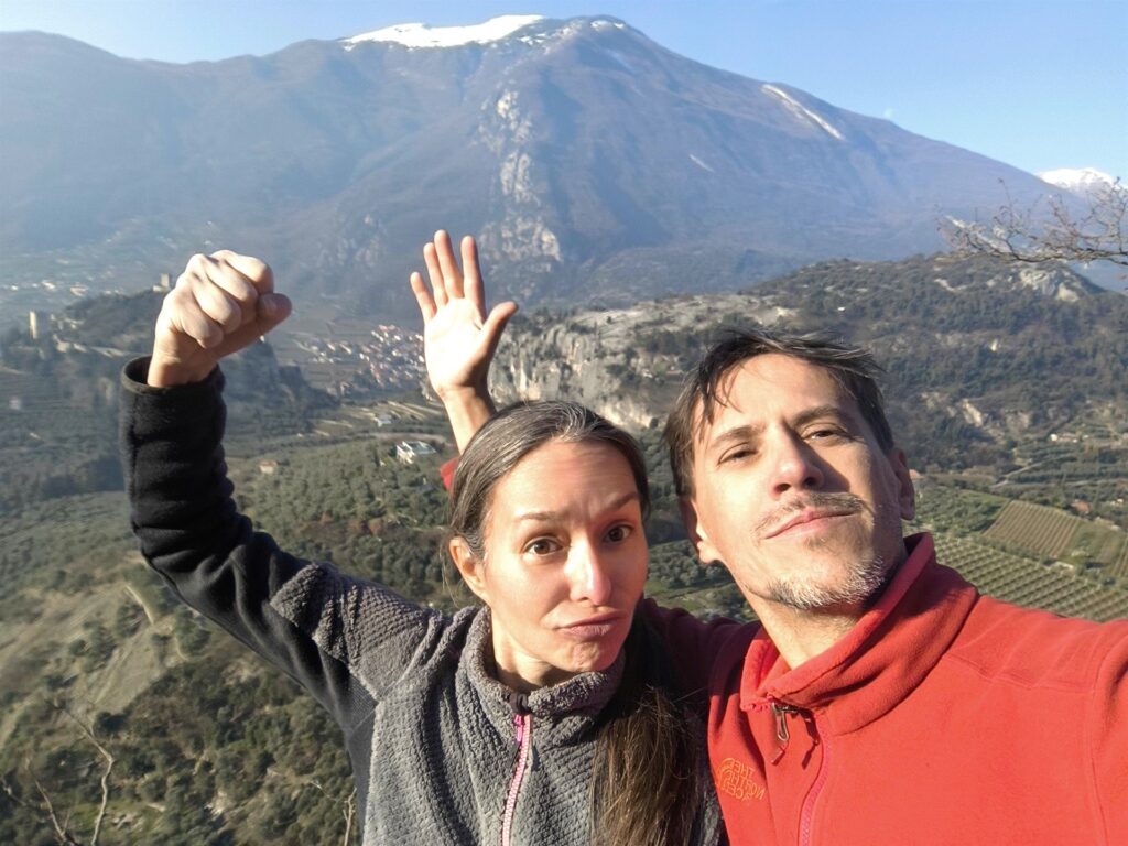 Erica feliciona per aver portato a casa il tiro chiave della via (una volta tanto!) Erica feliciona per aver portato a casa il tiro chiave della via (una volta tanto!)