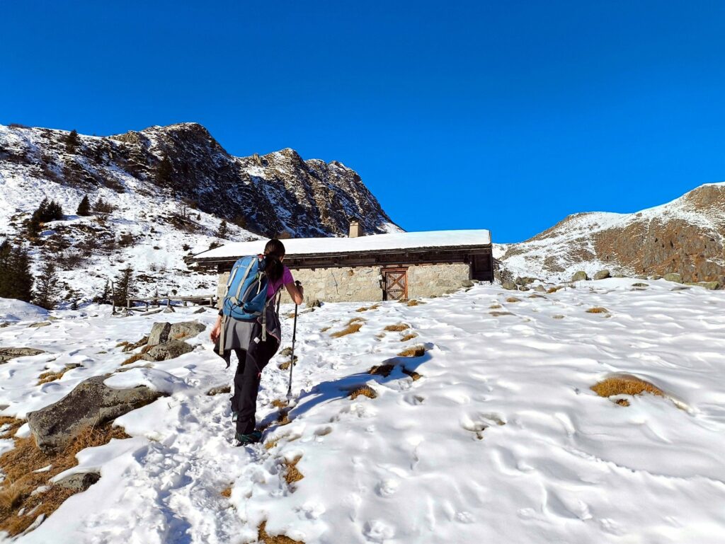 arriviamo a Malga Valchestria