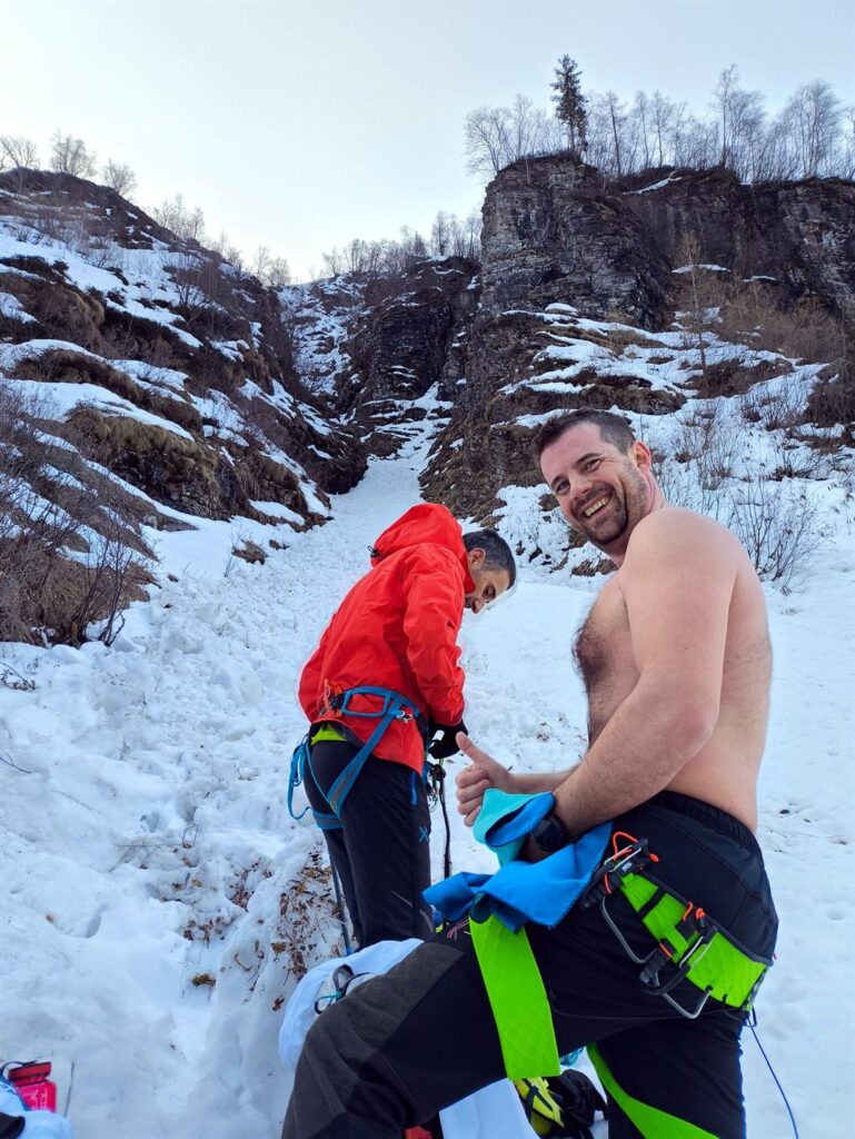 Dani e Paolino si preparano all'attacco del canale