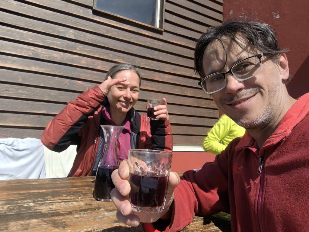 Ci siamo meritati il pranzo al rifugio! Ci siamo meritati il pranzo al rifugio!