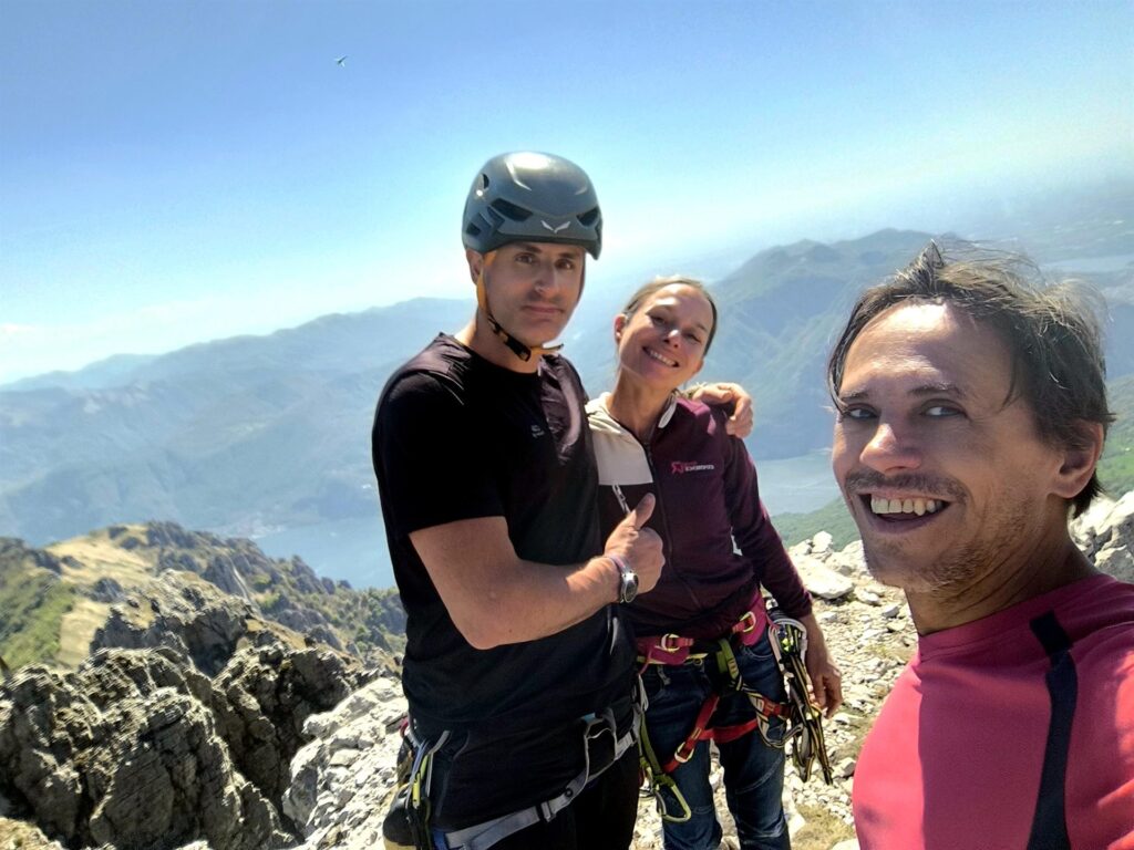 Selfone di vetta tutti insieme! (Cicio non era pronto :P)