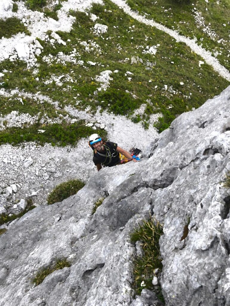 Claudio esce dal punto chiave del primo tiro
