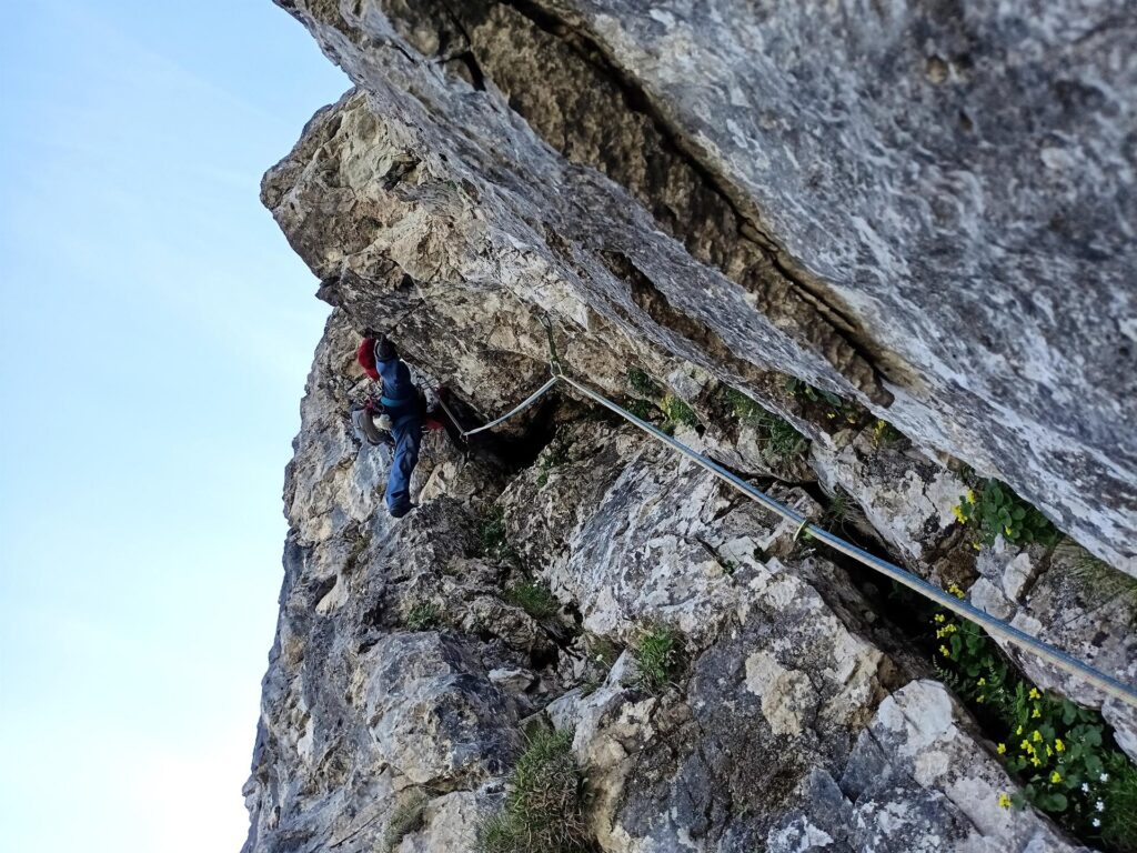 Gab sul passettino chiave della seconda parte del diedro Gab sul passettino chiave della seconda parte del diedro