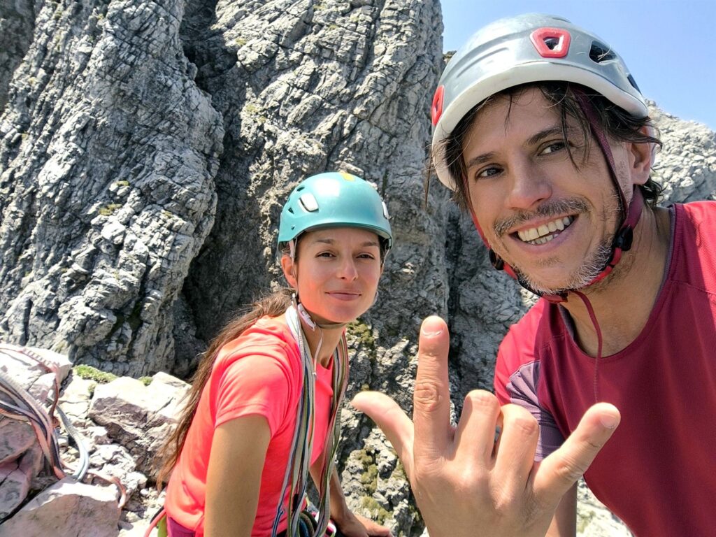 arrivati! sulla cima non c'&egrave; nulla... a parte una vista meravigliosa