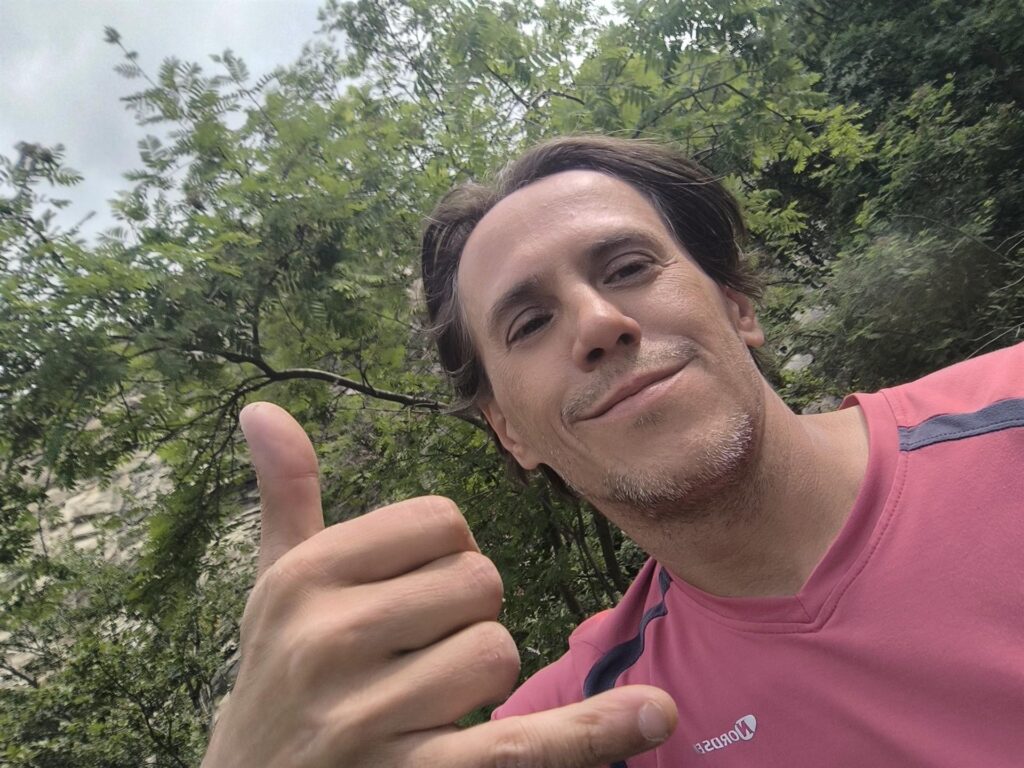 Selfie di vetta di Gab Selfie di vetta di Gab