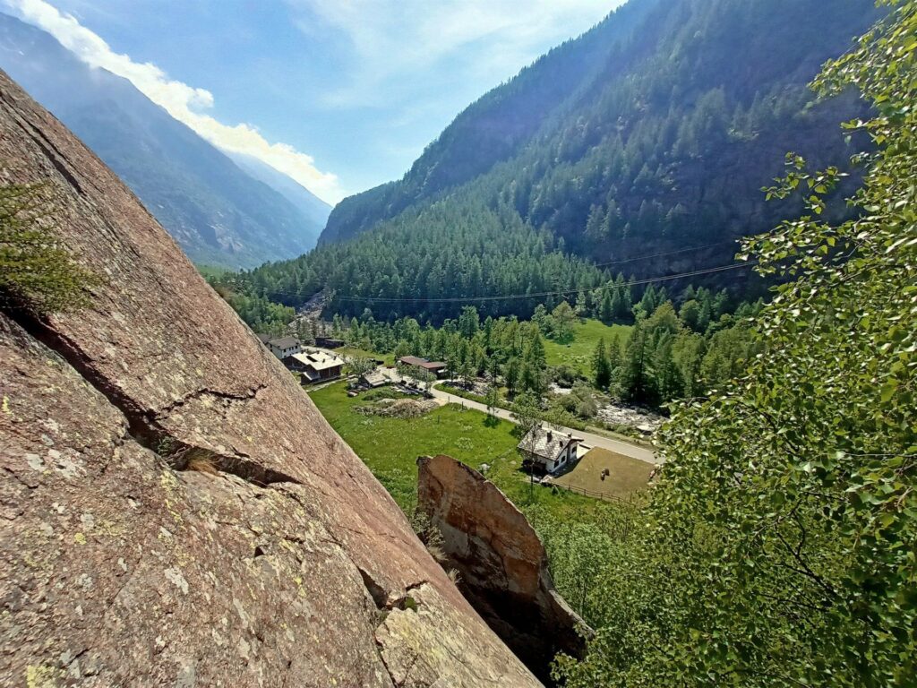 guardando verso Noasca
