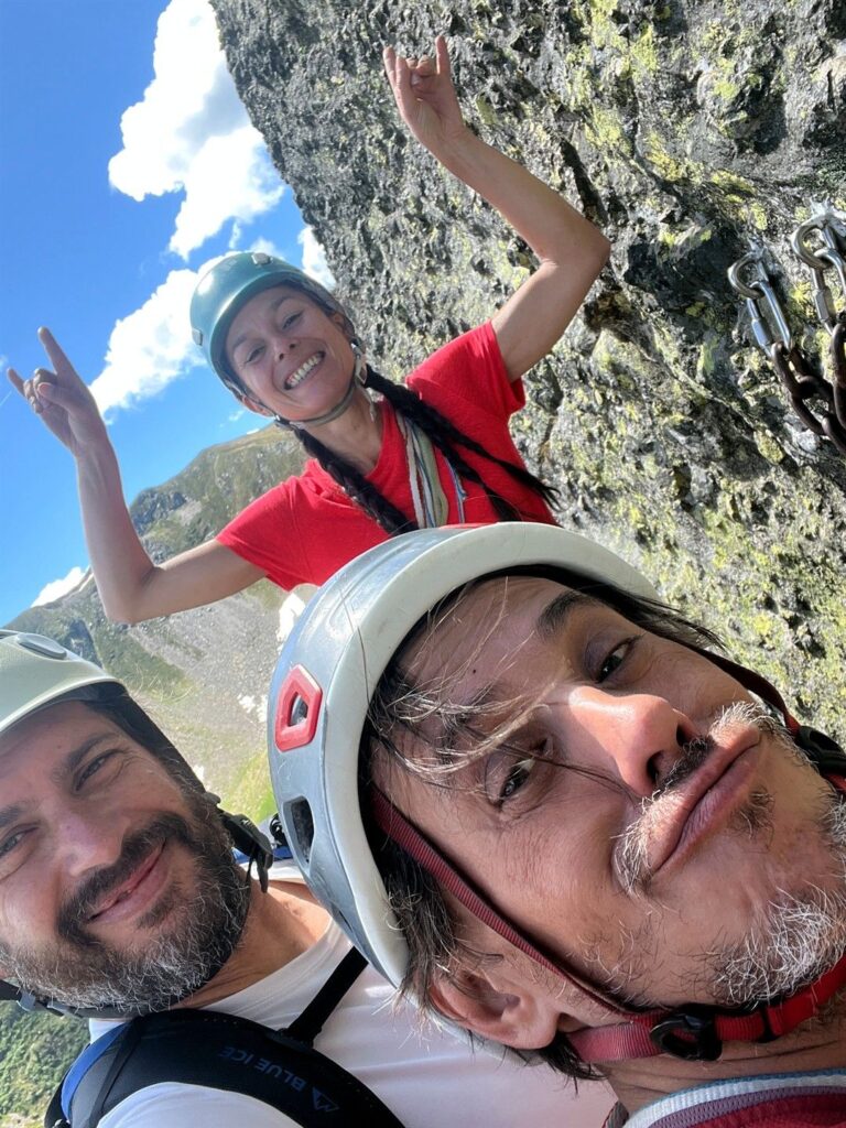 alla sosta del primo tiro