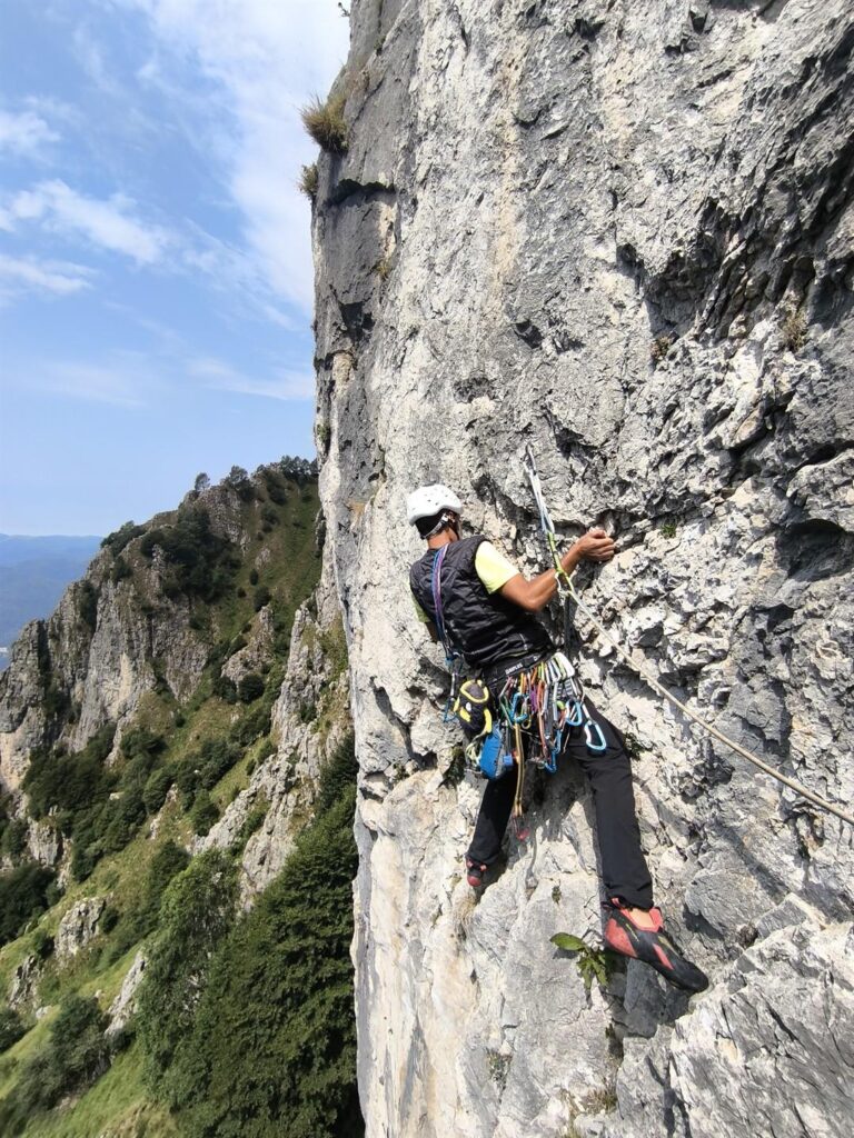 sequenza Paolino Alp: traverso deciso a sinistra