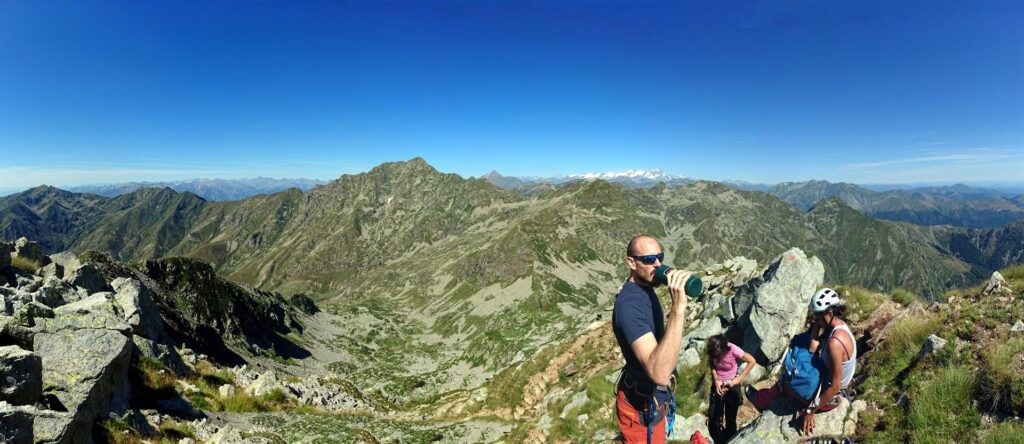 sulla cima
