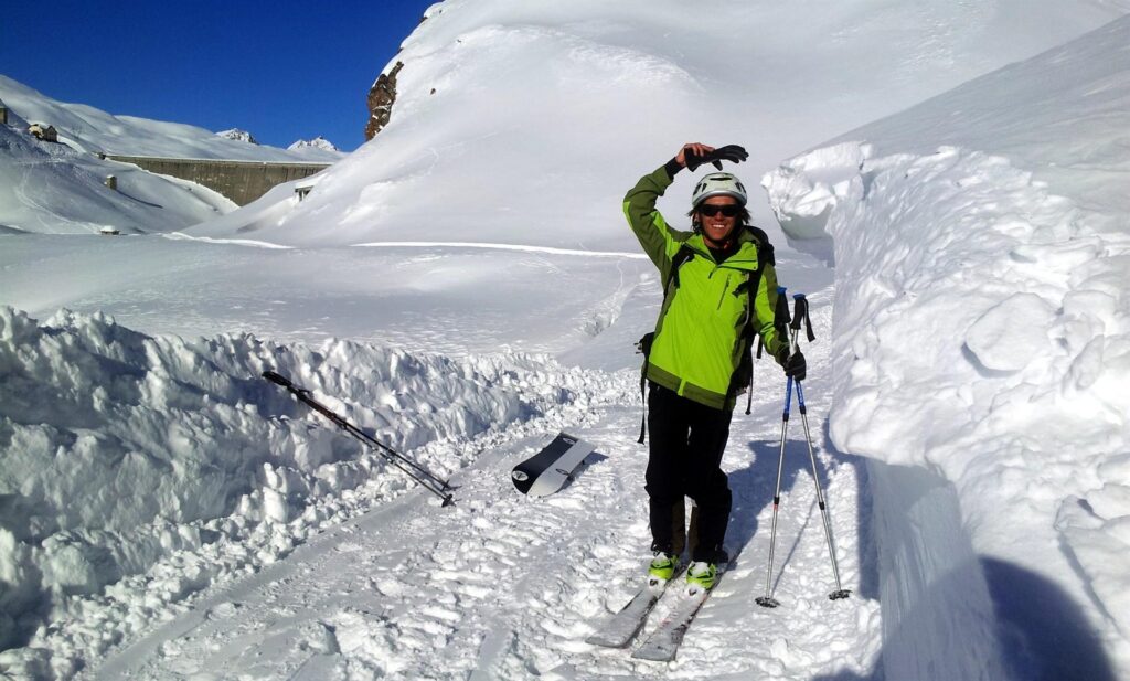 Siamo 500mt sopra a Riale. Poca neve da ste parti.......poca poca...