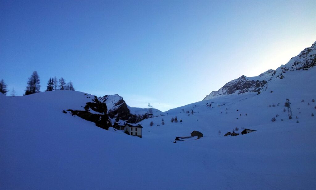 questo invece &egrave; l'inizio del percorso che porta verso il BreithHorn e il Monte Leone, gi&agrave; percorso pi&ugrave; volte negli ultimi 2 anni