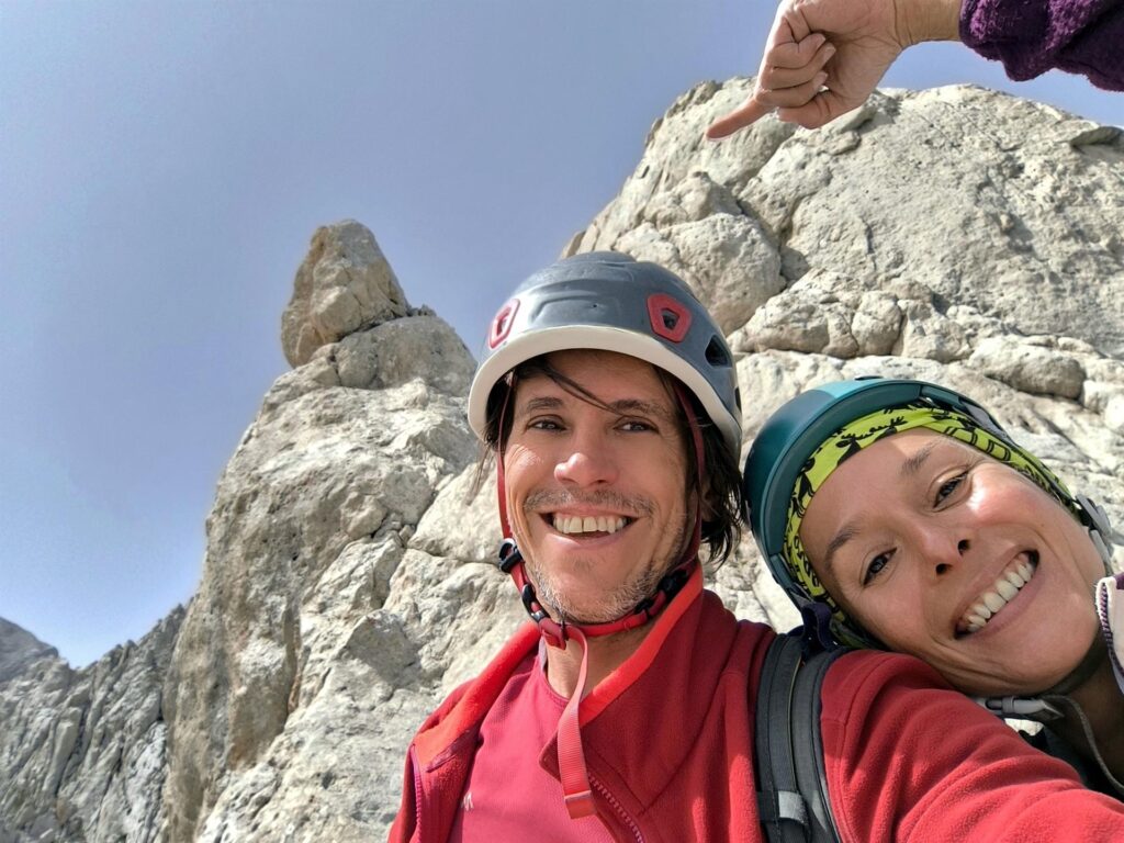 termine della via! siamo sulla sommit&agrave; della seconda spalla
