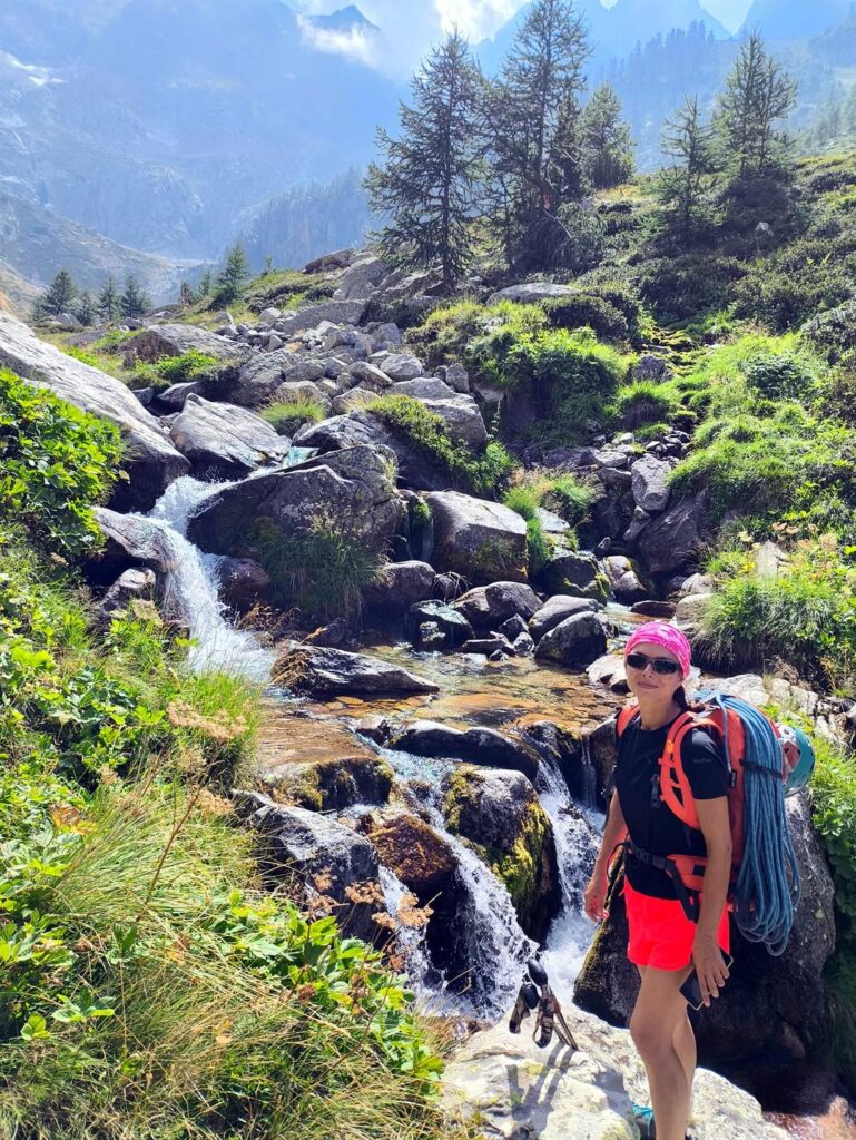 il bel torrente che si incontra presso gli alpeggi alti il bel torrente che si incontra presso gli alpeggi alti