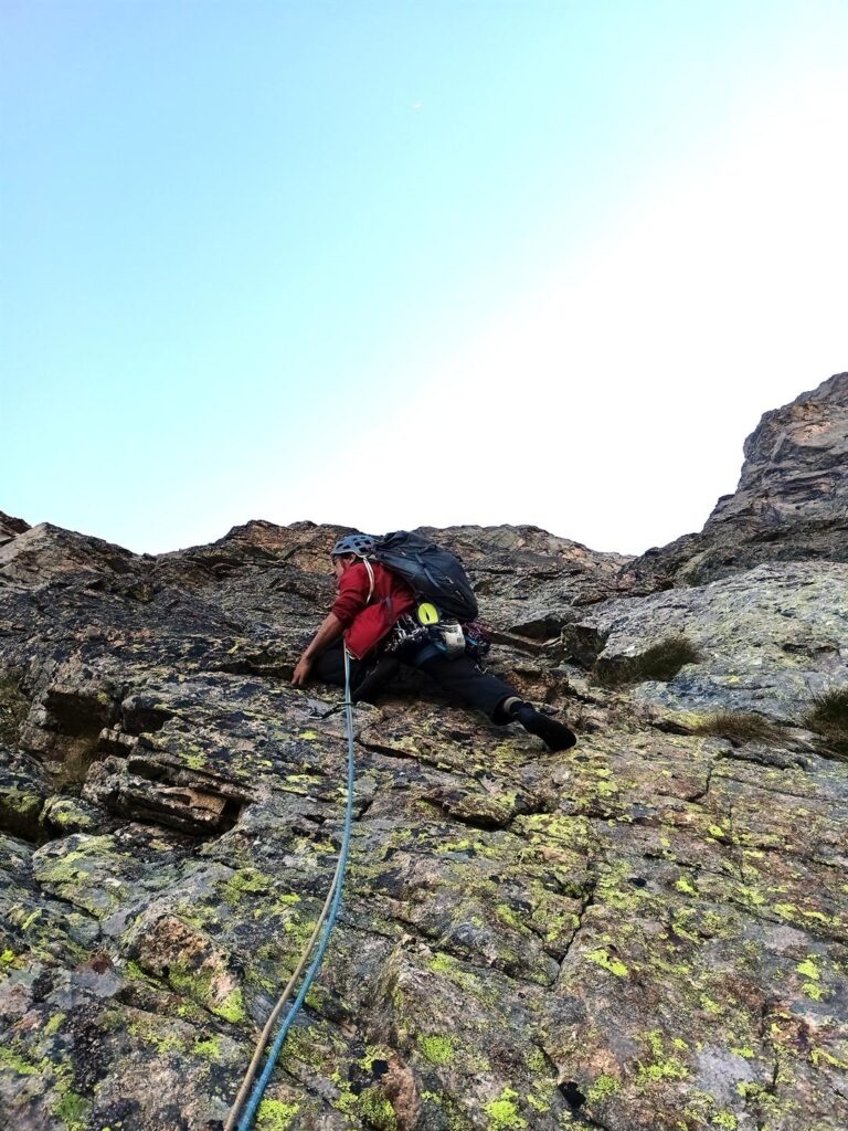 terzo tiro, sempre su roccia molto bella terzo tiro, sempre su roccia molto bella