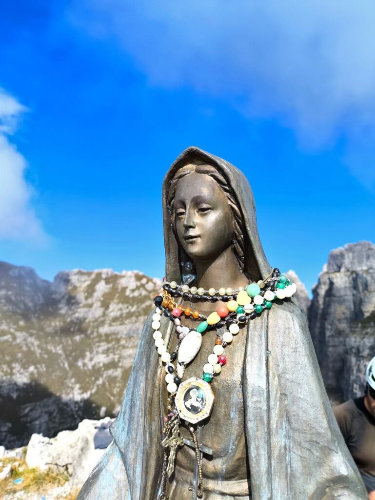 e soprattutto......la cosiddetta "foto della madonna" della gita!! :P