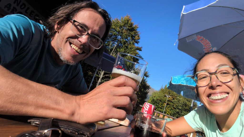 alla fine era un po' tardi, ma la birretta di festeggiamento finale non si poteva evitare! Alla prossima!!! ;)
