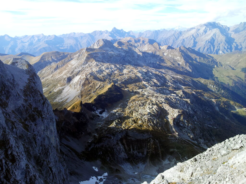 ancora uno scorcio dei panettoni sopra Colere