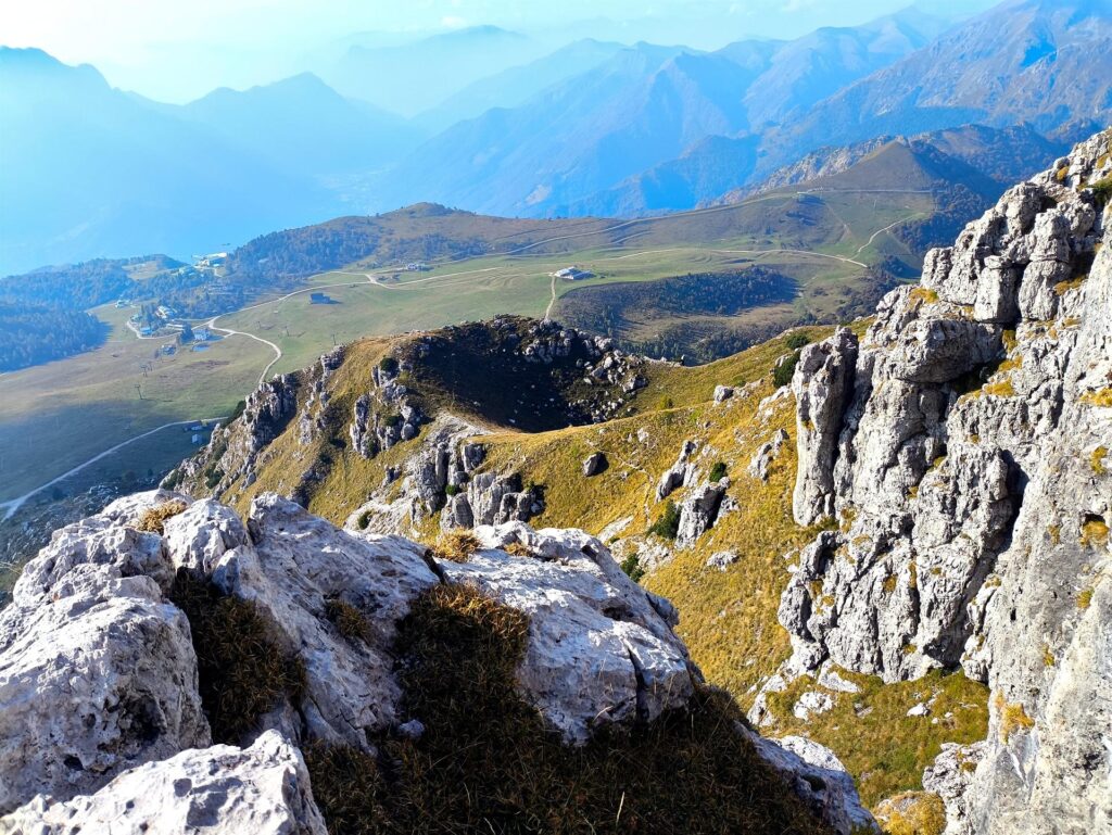 vista dalla cima, sempre bella vista dalla cima, sempre bella