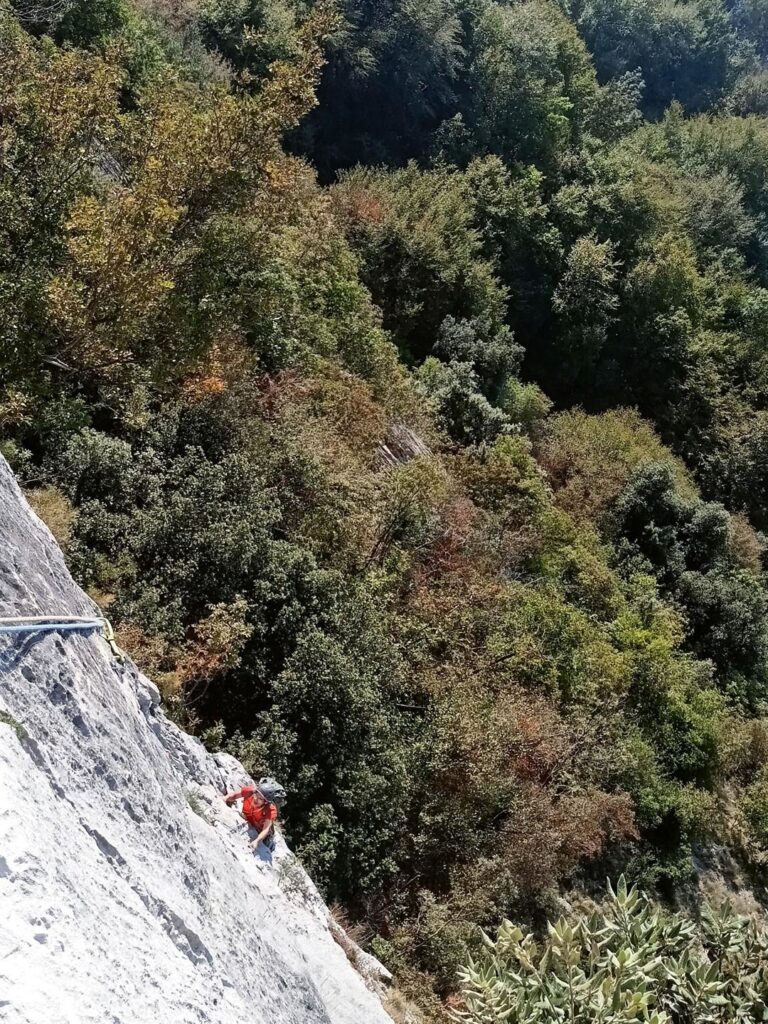 Gabri sul secondo tiro